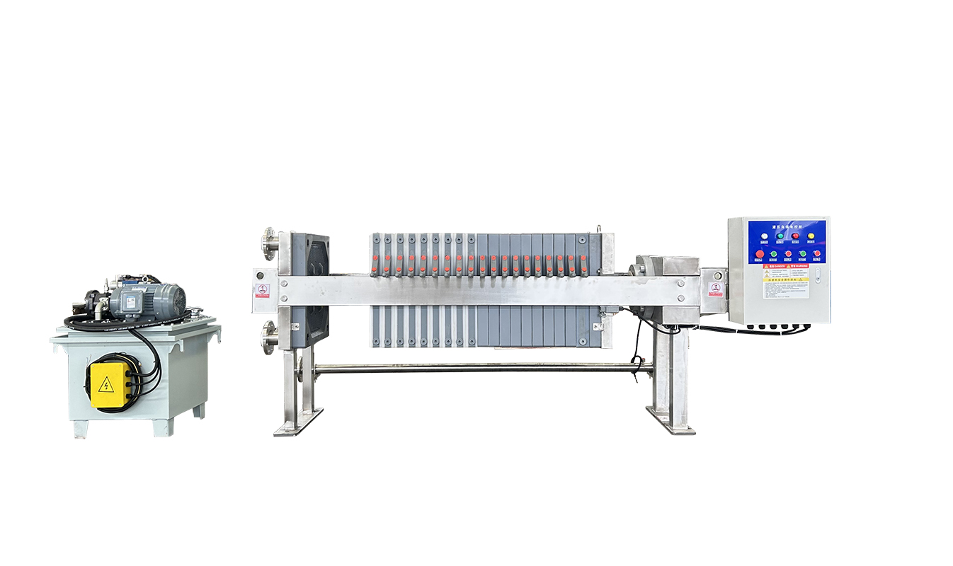 全包不銹鋼隔膜壓濾機